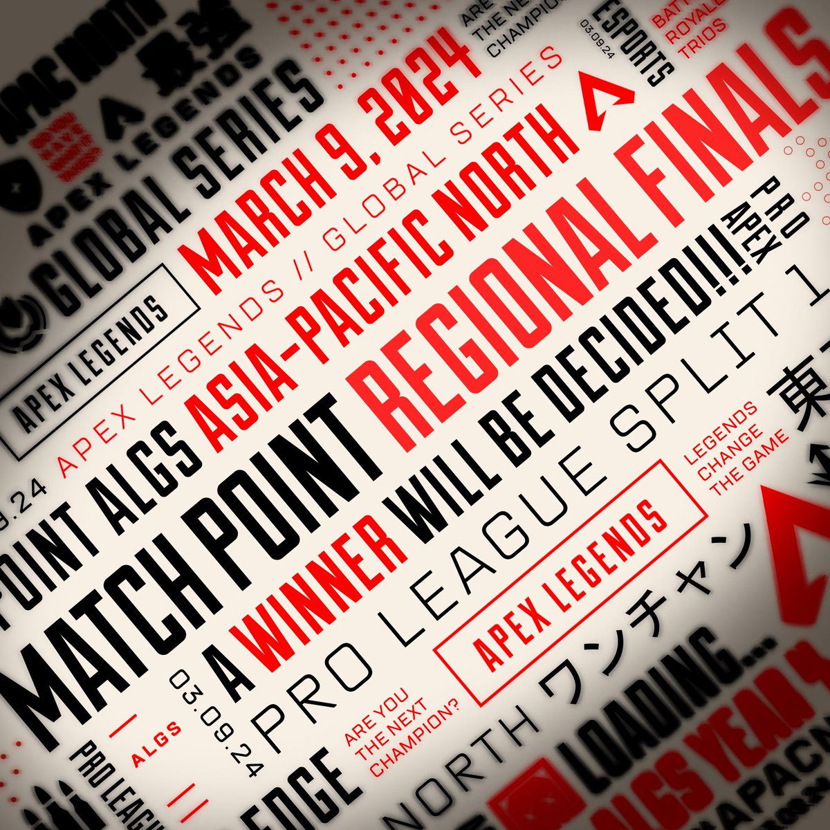 ApacSouthHub's tweet photo. 1 more day! Are you ready? 🏆
#ALGS #ApexLegends #APACN https://t.co/7I1iEF65l0