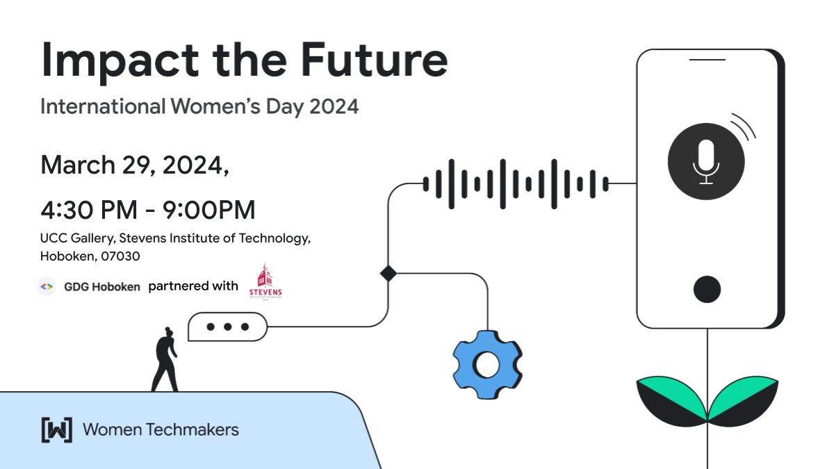 🌟✨Happy #WomensDay!🌟✨ Who inspires you this #IWD24? Let's Empower, Elevate, and Celebrate! Join GDG, Hoboken's International Women's Day 2024 party on March 29th! 🎟Limited spots. RSVP: tinyurl.com/IWD24hoboken Let's #ImpactTheFuture in tech!💻 #GDGHoboken  @WomenTechmakers