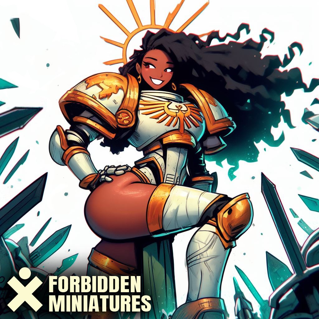 ForbiddenMinis's tweet photo. Happy International Women's Day!
Introducing Carmen Vasquez, our latest miniature concept. Born into a family of artisans, she mastered armor crafting. Donning her white and golden light armor, became a symbol of strength on the battlefield. #InternationalWomansDay #Miniature #2D https://t.co/VbfIwo83x8