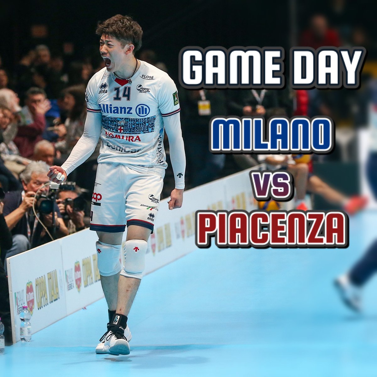 23/24シーズン プレーオフ準々決勝 第2戦 🗓️3月10日(日) 🇮🇹19:00