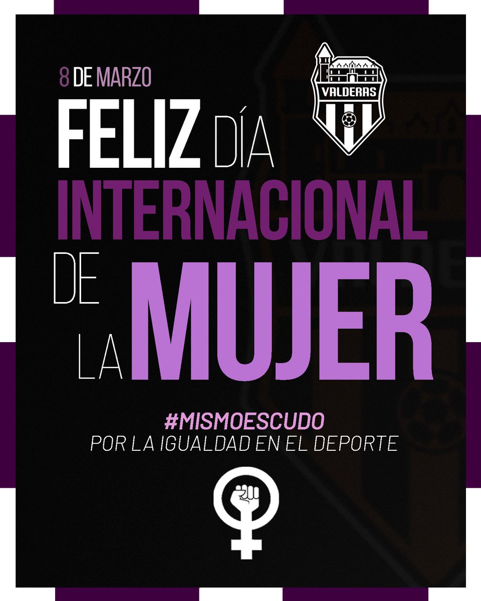 valderas_fs's tweet photo. 8M 💜🤝🧡🖤|

Desde el CDE Valderas FS nos sumamos al Día Internacional de la Mujer, un día dedicado a la lucha y reclamo de un objetivo común, IGUALDAD. 🗣️🙌

#DiaInternacionalDeLaMujer 
#8M2024
#Igualdadeneldeporte https://t.co/JdrMeR2YEY