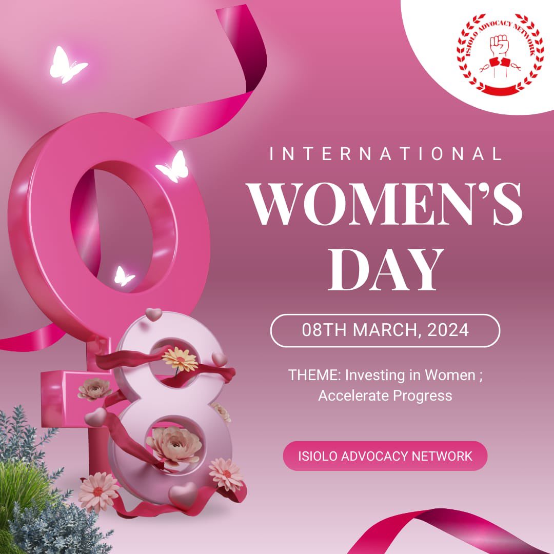 As we commemorate International Women's Day, #IsioloIWD2024 let's recognize the immense contributions of women in every sphere of life, and reaffirm our commitment to gender equality and women's empowerment.