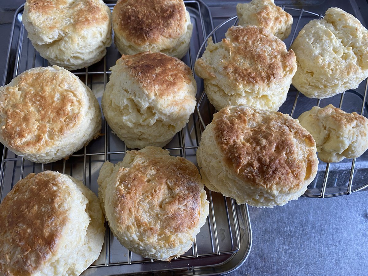 happypigeon_'s tweet photo. I baked scones for my #GoodOmensFunkos again. Yummy 😋 Baking has been a nice change of pace. And they enjoyed their tea time.
スコーン焼いた！美味しい😋。気分転換になった。ファンコちゃん達もエンジョイしてくれた。
#BakingWithAziraphale  #GoodOmens https://t.co/CWnT1pOCiv