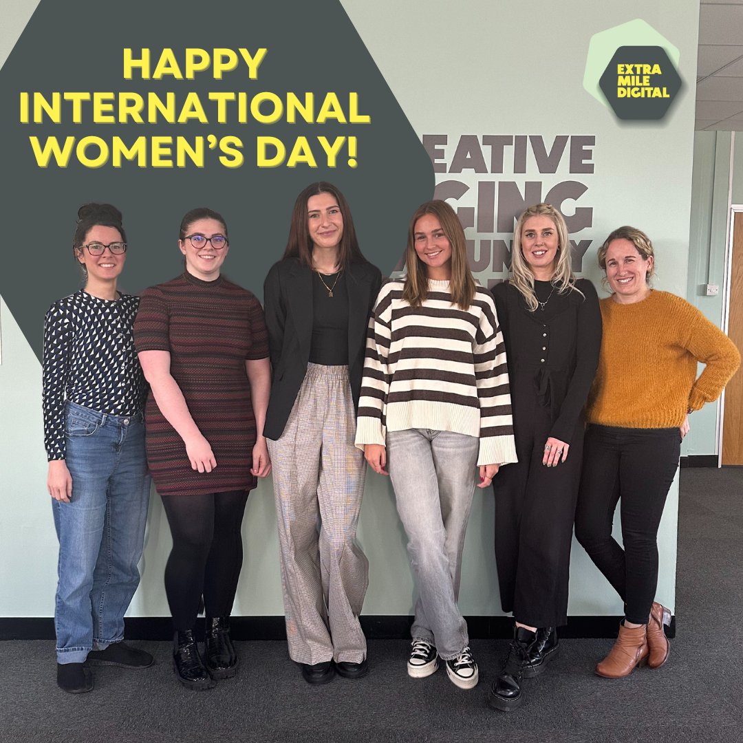 ExtramileD's tweet photo. IWD 2024!✨

Here's to the women at Extramile Digital who make a difference every single day! Happy International Women's Day! We're so grateful to have you on the team🫶🏼

#extramiledigital #internationalwomensday #iwd2024 #womenequality #digitalmarketingagency https://t.co/Rf4p8bW9BY