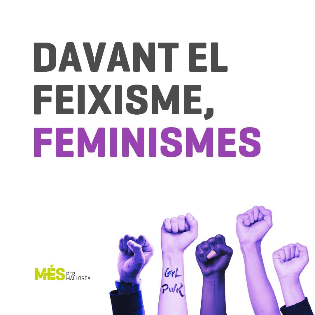 #8M la lluita feminista, avui i cada dia!