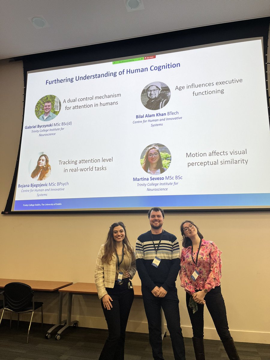 I was delighted to chair the symposium  “Furthering Understanding in Human Cognition”, alongside some very aspirational PhD candidates. 

I also was lucky to be chosen for the poster prize on the same work (which will be published soon!)