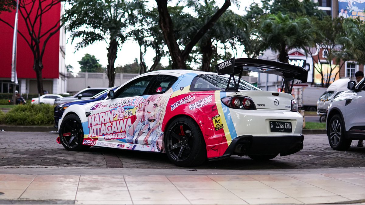 devinderian's tweet photo. my Mazda RX-8 x Itasha #Itasha #speedhunter #nightrunner #JDM #mazda https://t.co/se013Qxgdw