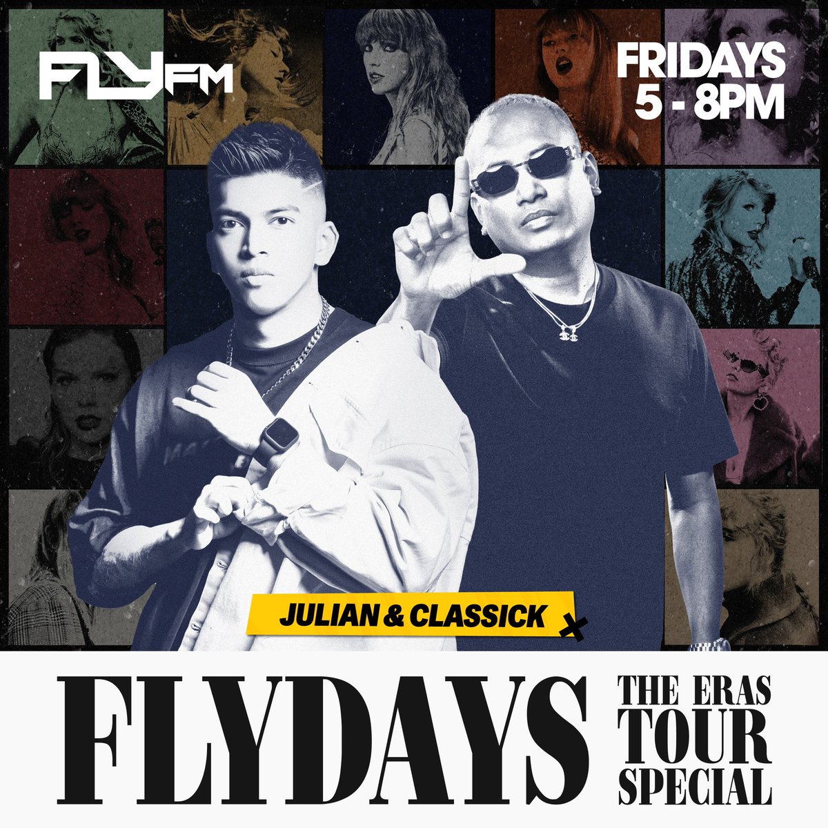 FlyFM958's tweet photo. Day 5 of the Eras Tour in Singapore starts today! What better way to kick off your mini weekend than with live DJs on the decks 🔥

Listen this evening on https://t.co/B0DNvYMdr0 or Audio+ ✨

#flydays #erastoursg https://t.co/vhg8alX8MC