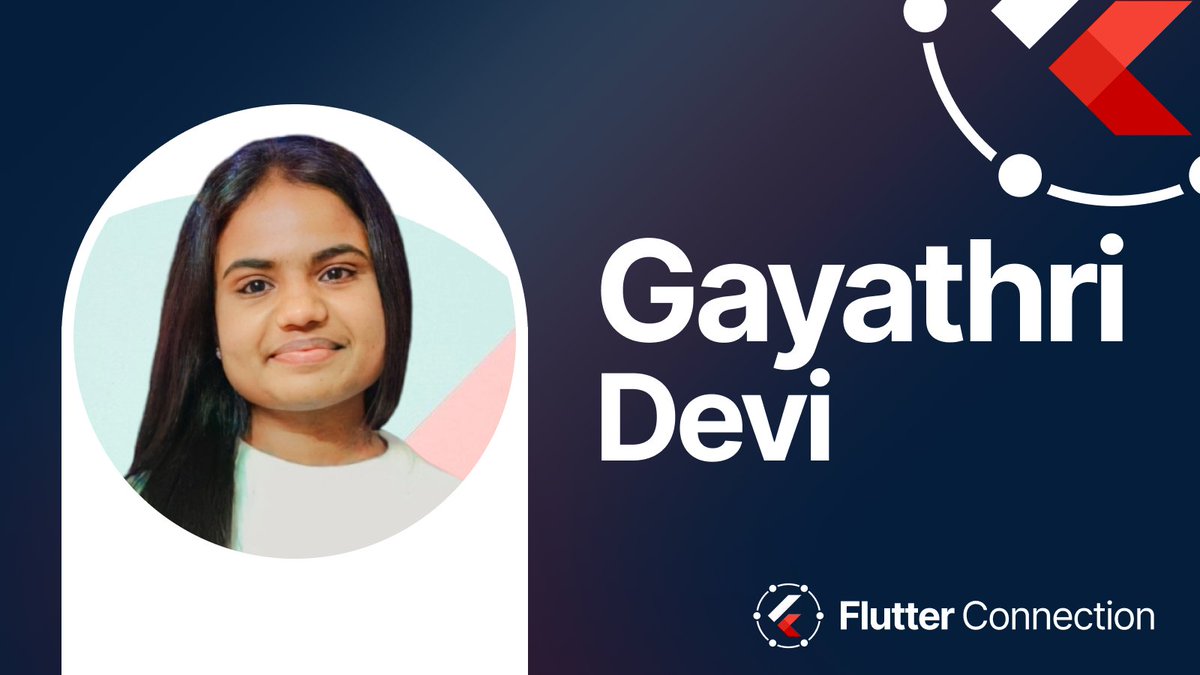 Flutter_Connect's tweet image. We are extremely glad to feature @gayuga99 in our lineup this year!
Part of the awesome #FlutteristasConf2023 last year, this April Gayathri will dive deep into one of the most important UI topics. Make sure you don’t miss it!

👉 flutterconnection.io