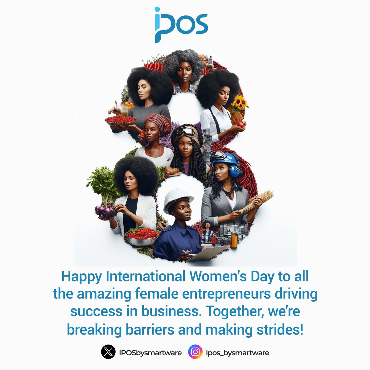 IPOSbysmartware's tweet photo. Celebrating the resilience, strength, and success of every woman this #InternationalWomensDay 💪. Happy International Women’s Day!
#IWD2024 #WomensDay #SMEs #CelebratingWomen #girlpower #iposbysmartware https://t.co/1quTKnBKe0