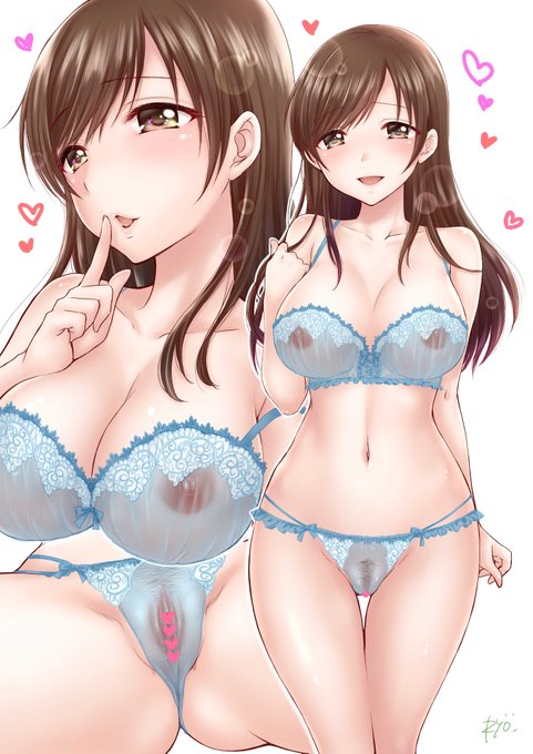 透け透けランジェリー美波💙(再 