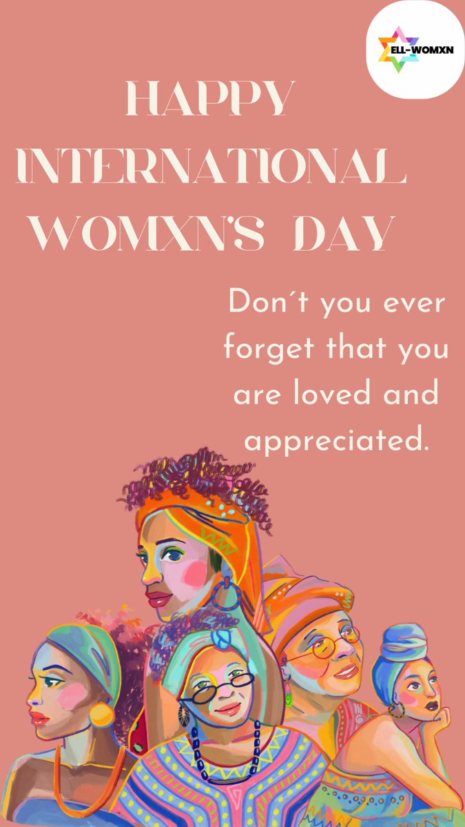 EllWomxn's tweet photo. Let us commemorate the potency of inclusiveness and the extraordinary triumphs of women this year. 
Collectively, let us embolden each other to establish a globe where every opinion is acknowledged and esteemed.
Ell - Womxn wishes you Happy International Womxn's Day!
#ellwomxn https://t.co/7f3212a9ig