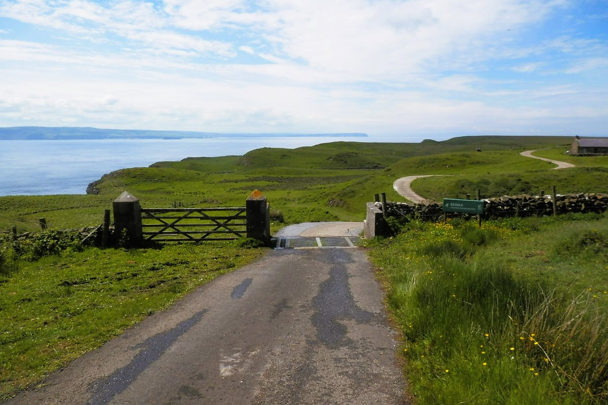 The approach to Kebble Nature Reserve, Rathlin Island, County Antrim #FootpathFriday