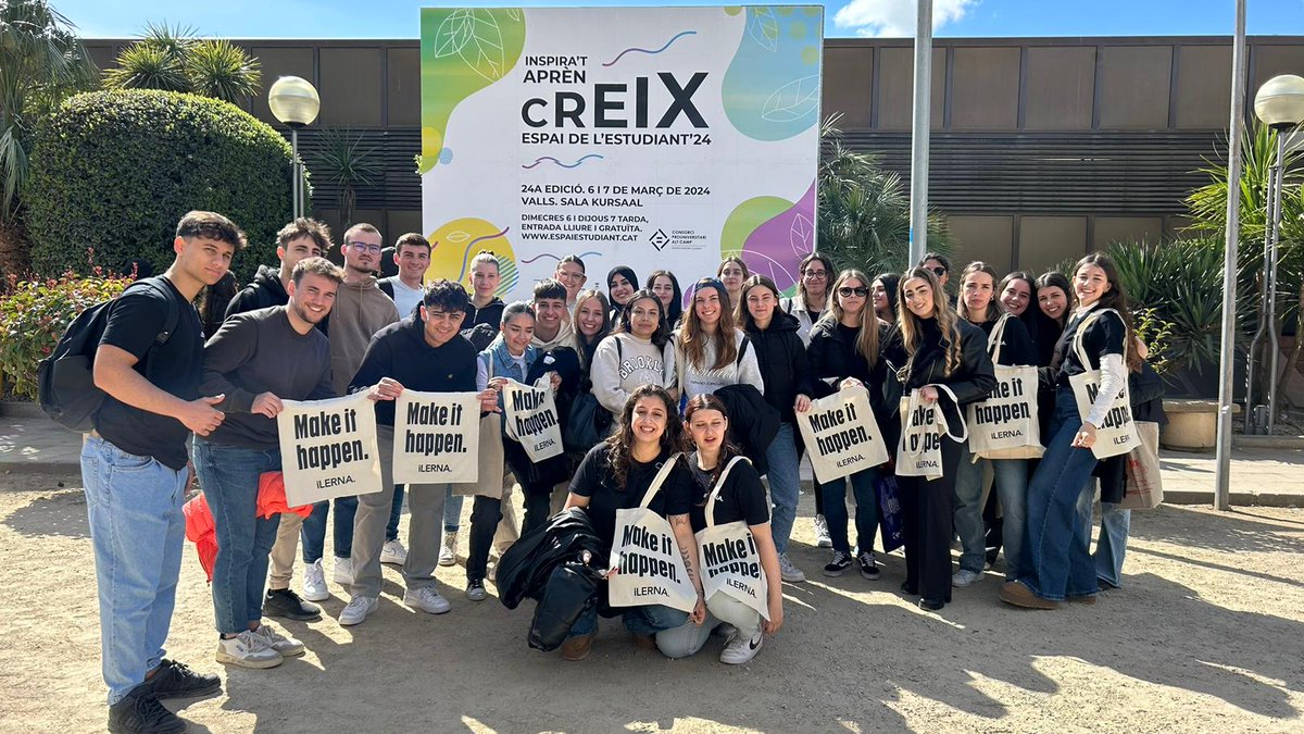 L'Espai Estudiant de Valls ha estat tot un èxit! 

No podríem tenir uns alumnes millors, gràcies a tots i totes per la vostra col·laboració. 

PRÒXIMA PARADA: Saló de l'Ensenyament de Barcelona 🙌

#LivingILERNA #FormacióProfessional