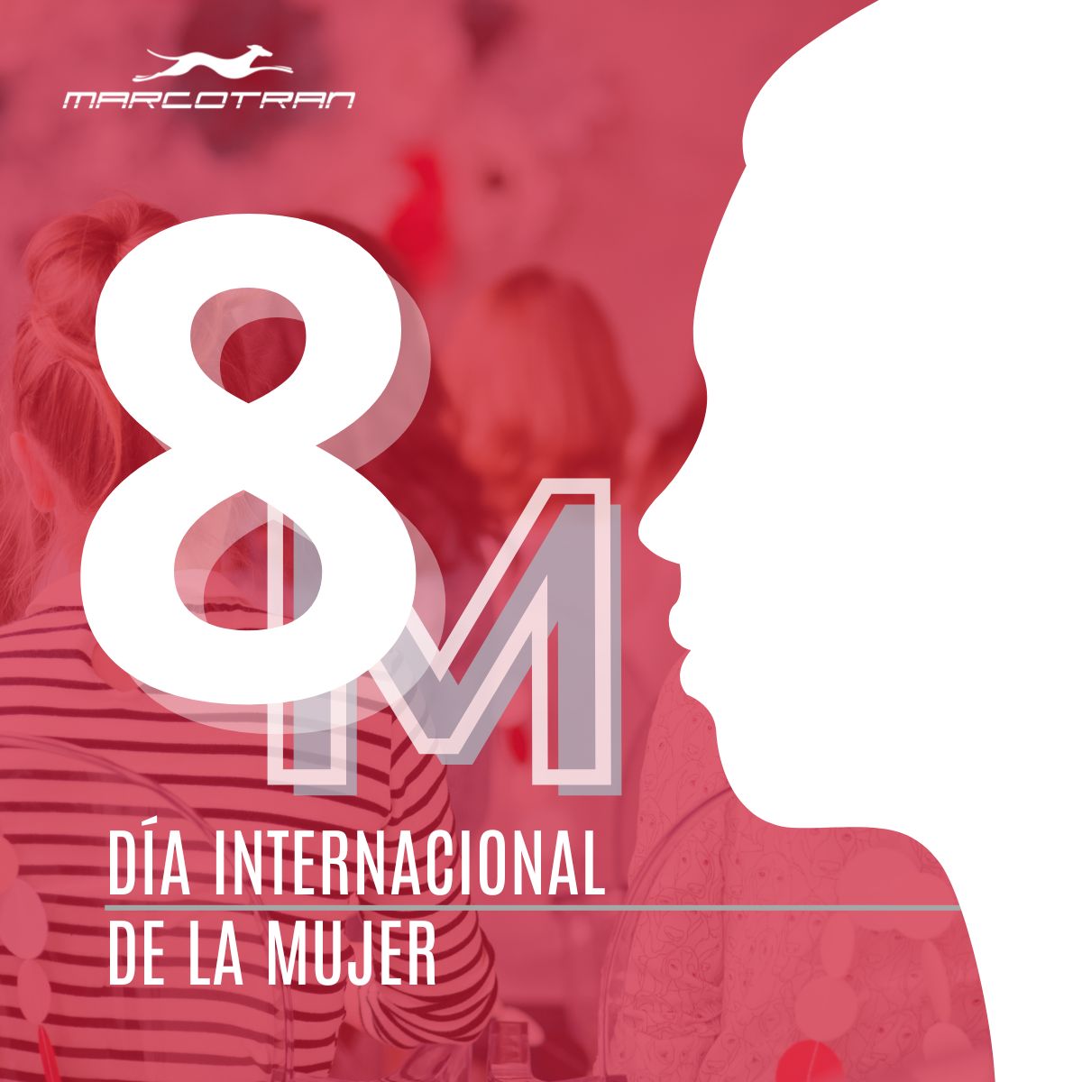 MarcotranGroup's tweet photo. ¡Feliz Día Internacional de la Mujer! ❤️

En este día especial, celebramos el trabajo y la lucha por un #futuro donde la #igualdad de #género sea una realidad.

El género no define el talento ni las capacidades.

#DíaInternacionalDeLaMujer #IgualdadDeGénero https://t.co/ua6zE5Cjv3
