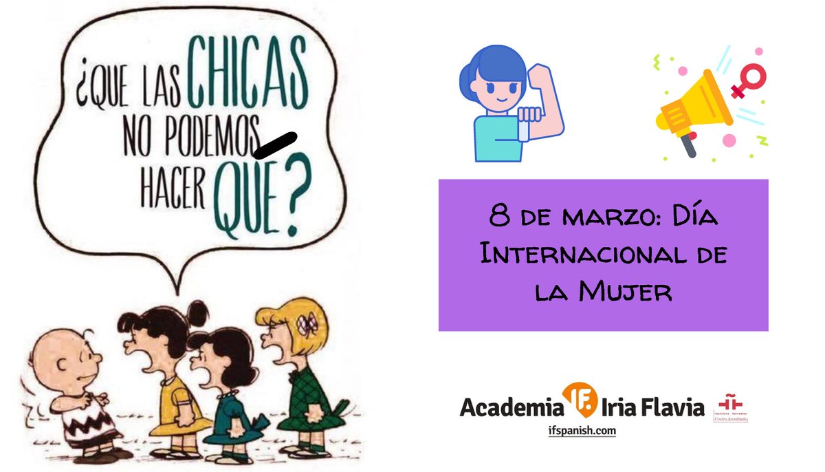 ¡Hoy conmemoramos el Día Internacional de la Mujer! 💜💜