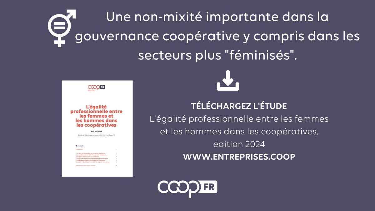 [#JourneeInternationaleDesDroitsDesFemmes] La 𝗻𝗼𝗻-𝗺𝗶𝘅𝗶𝘁𝗲́ 𝗶𝗺𝗽𝗼𝗿𝘁𝗮𝗻𝘁𝗲 𝗱𝗮𝗻𝘀 𝗹𝗮 𝗴𝗼𝘂𝘃𝗲𝗿𝗻𝗮𝗻𝗰𝗲 des #coopératives ne s’explique pas seulement par l’effet sectoriel. 🚜 🛒 💳 🏠 L’inégale répartition genrée des emplois coopératifs selon les