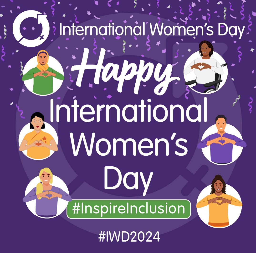 Be your best woman this International Women’s Day #IWD2024 
#InspireInclude