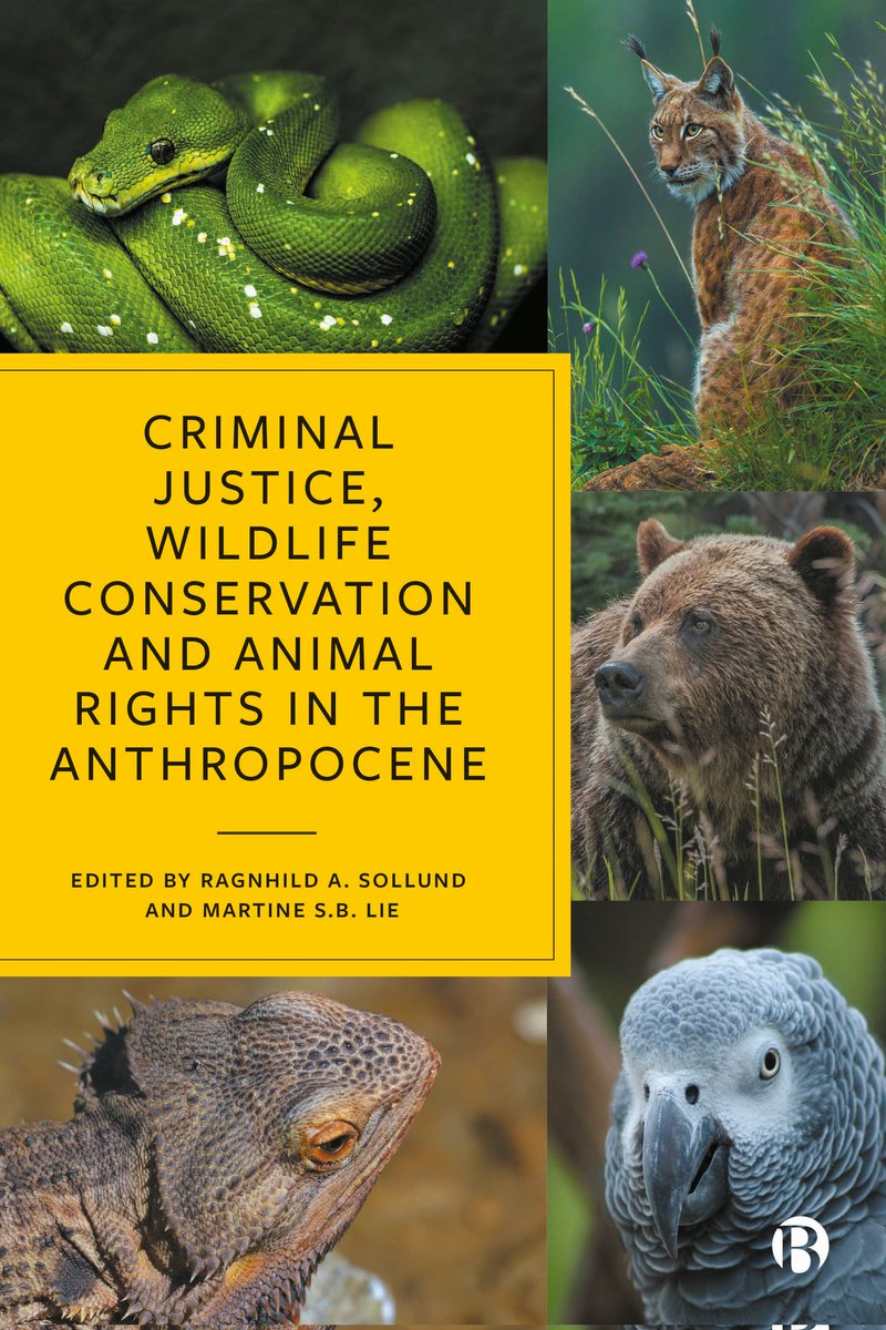 Just published a book with @RagnhildSollund investigating wildlife protection in different European countries. Check it out! 🐺🦅🦜🐢🐍🐒