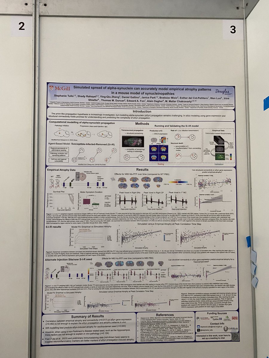 Stephanie Tullo (@stephanie_tullo) on Twitter photo It’s that time! My poster is up! Come by today or tomorrow to check out our cool results! Big thanks to @alain_dagher <a href="/ShadyRahayel/">Shady Rahayel</a> <a href="/janiceshpark/">Janice Park (Sung Hyun)</a> <a href="/misicbata/">Bratislav Misic</a> <a href="/mallarchkrvrty1/">Mallar Chakravarty</a> and all the other coauthors! #ADPD2024 It’s that time! My poster is up! Come by today or tomorrow to check out our cool results! Big thanks to @alain_dagher <a href="/ShadyRahayel/">Shady Rahayel</a> <a href="/janiceshpark/">Janice Park (Sung Hyun)</a> <a href="/misicbata/">Bratislav Misic</a> <a href="/mallarchkrvrty1/">Mallar Chakravarty</a> and all the other coauthors! #ADPD2024