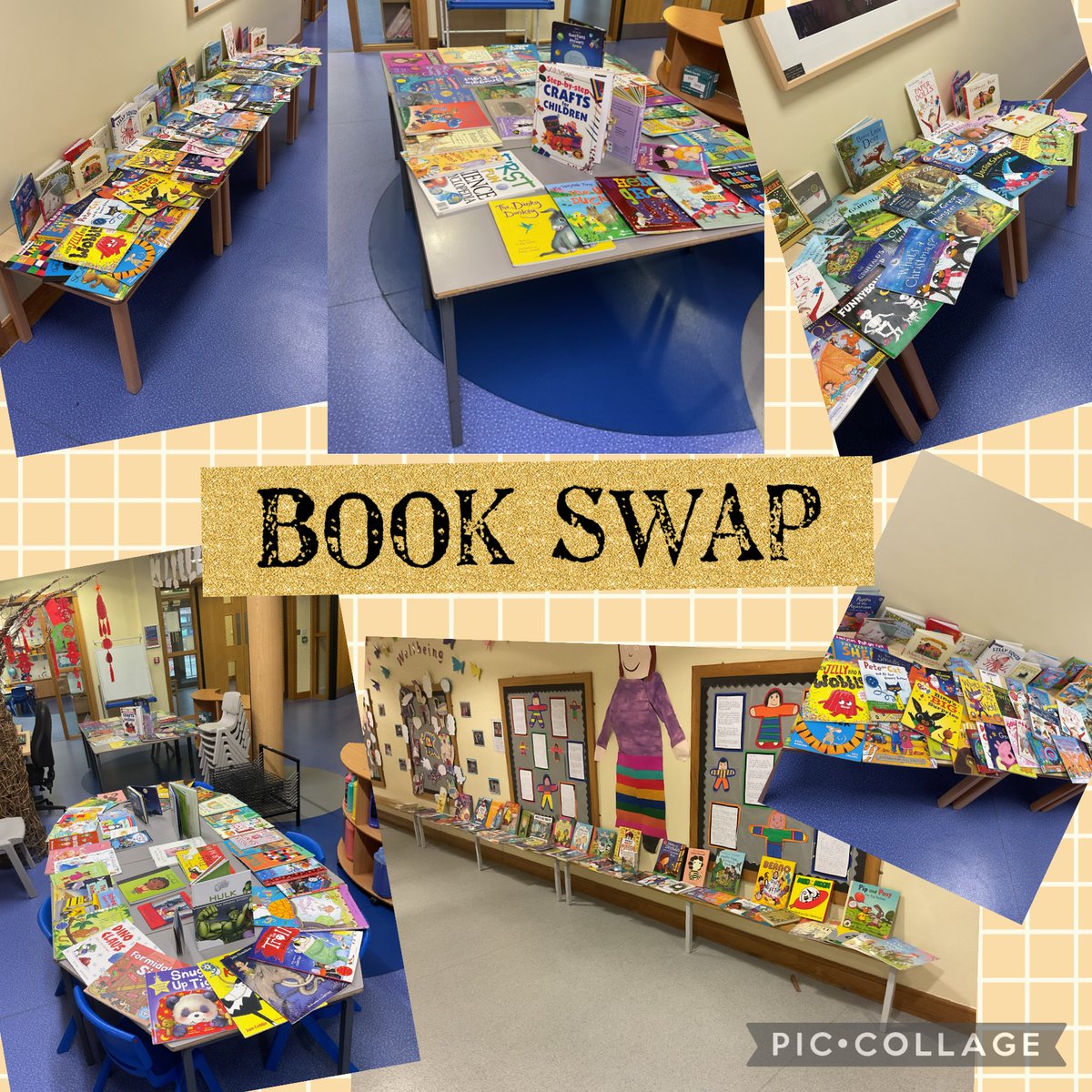 A huge thank you to all the children who brought a book in for our book swap, there are so many lovely books to choose from 📚😊 #bookweek #earlyreaders