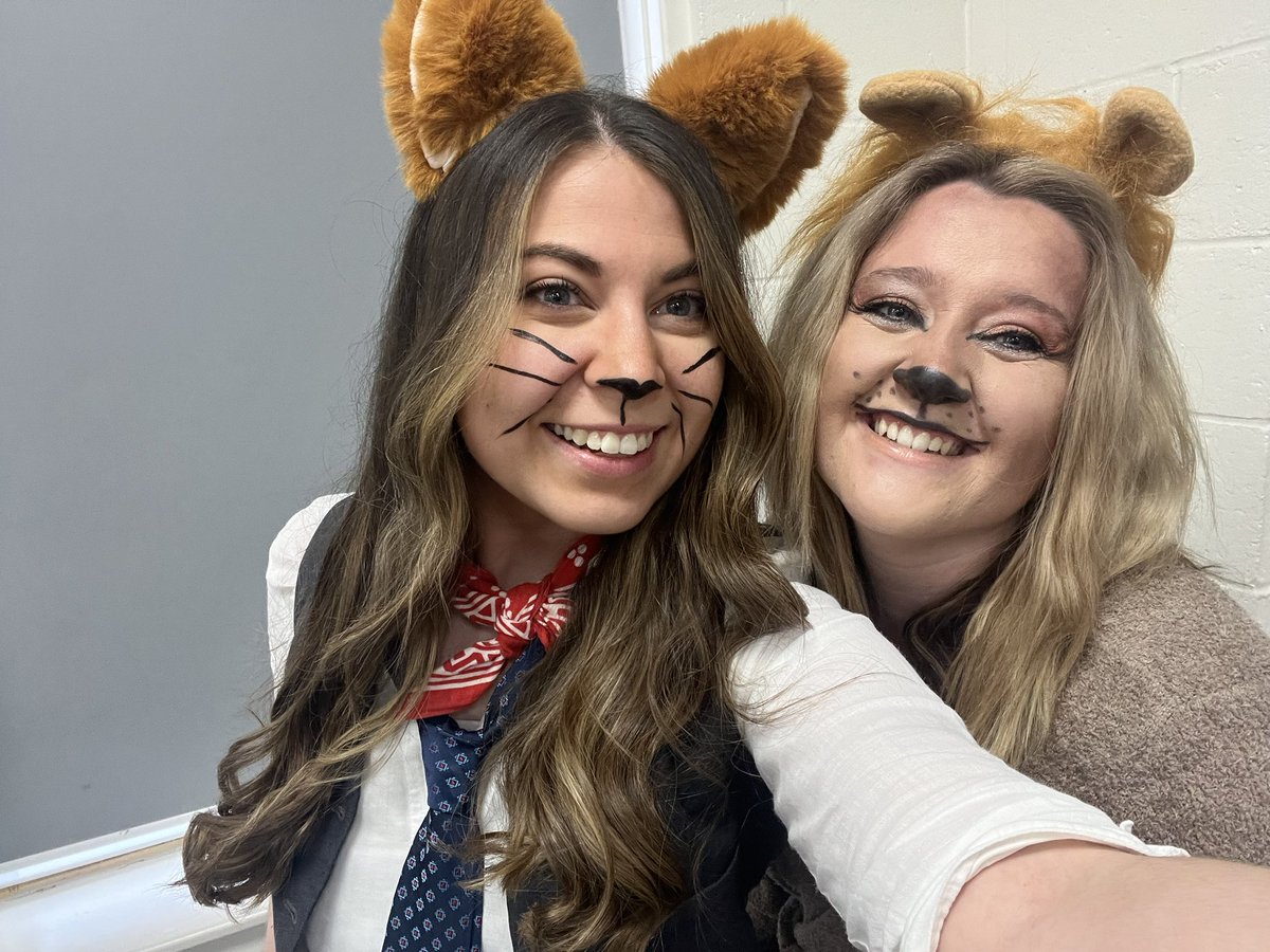 World Book Day! Guess who we are 🦊🦁 #WorldBookDay2024 #teachers #education #readingcommunity