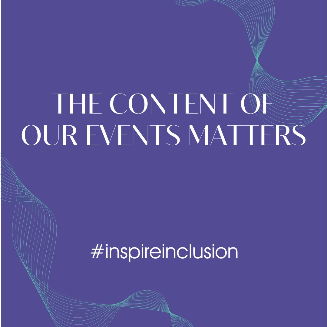 WORDS &amp; IDEAS CAN CHANGE THE WORLD
We are actively inspiring inclusion across a wide range of sectors to embolden and empower women and will continue to do so not just today, but every day.
Happy International Women’s Day 🫶🏼
#IWD2024 #InspireInclusion #wemakeevents #eventplanning
