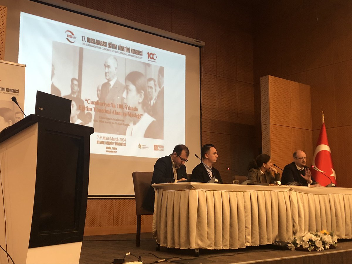 balyeraydin's tweet photo. 17.UEYK ikinci günü “Research Trends in Educational Administration” adlı panel ile devam ediyor.
#Eyedder
#UEYK https://t.co/CYi5R1zeVz