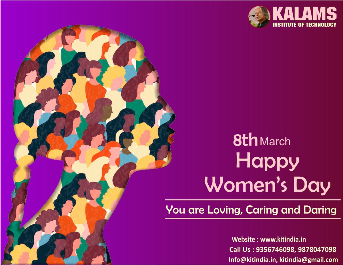 kitindia's tweet photo. happy women's day #WomensDay #KitIndia #KalamsVision #KalamsInstitute https://t.co/ONWgzdgySZ