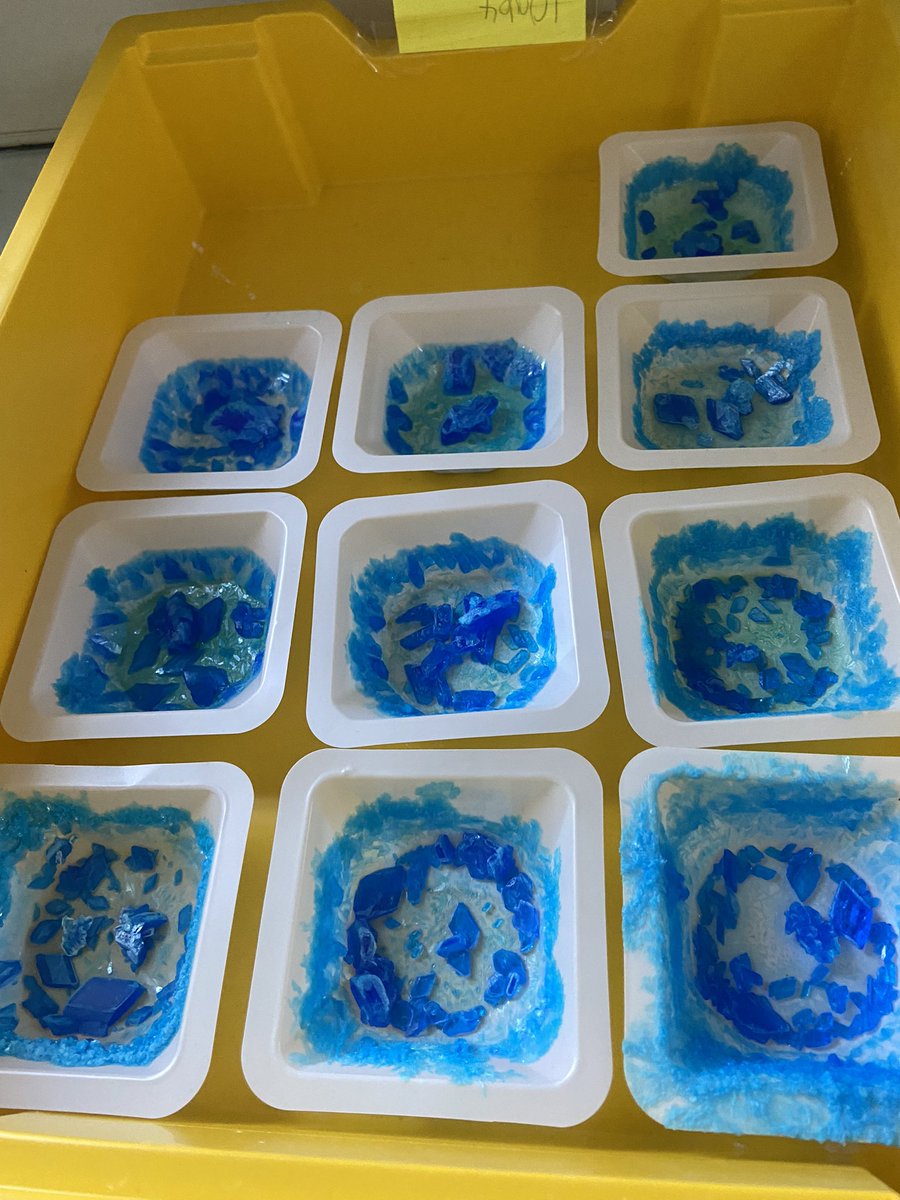 ChloeWestSci's tweet image. Copper sulphate practical appreciation post! One of my favourite practicals and love getting to watch the crystals grow in my prep room
#techognition
@TECHOGNITIONUK @Lascells @BrecklandSci @Philip_HarrisUK @SLS_SE @TechnicalChamps @VITTAEducation