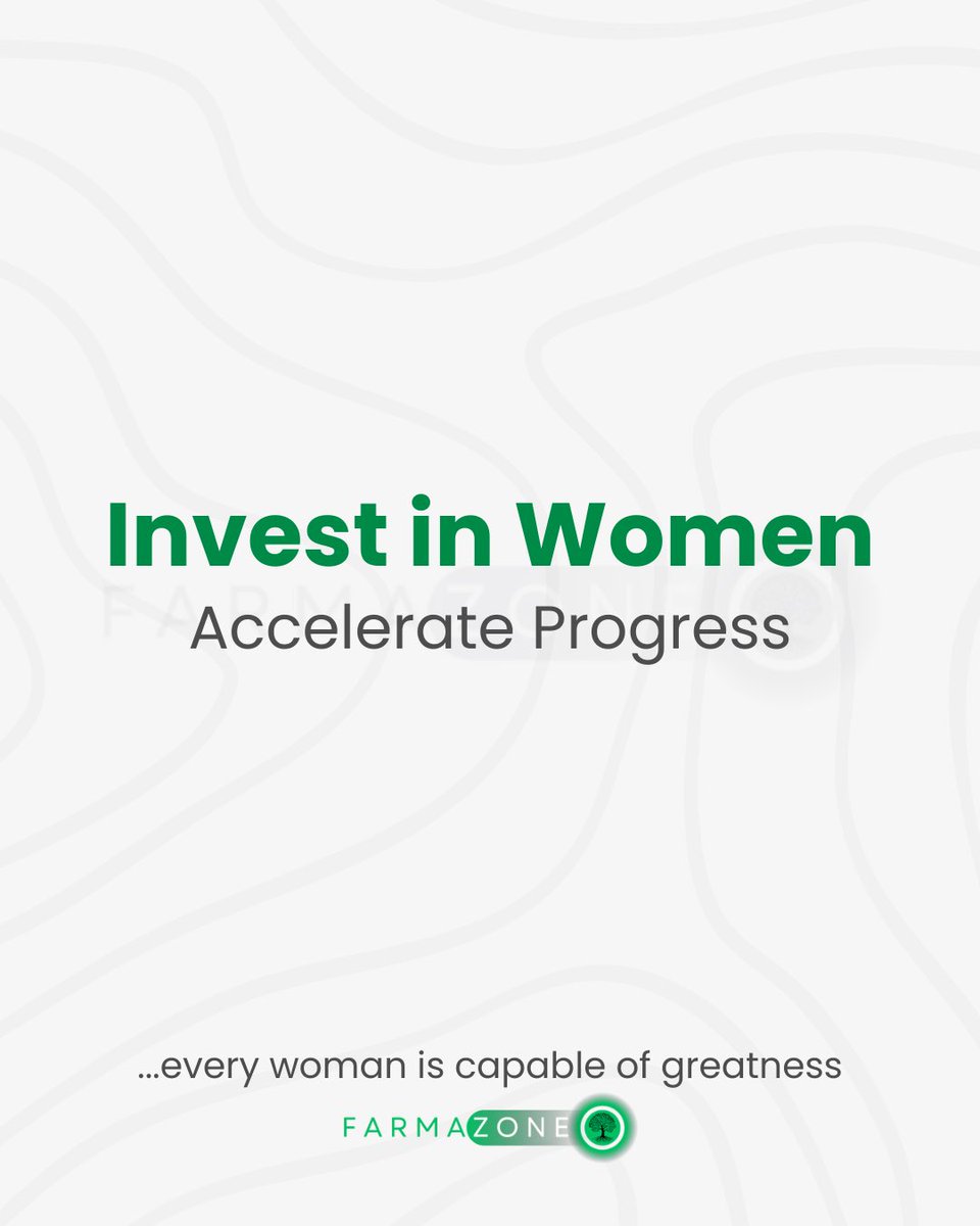 FarmazoneHQ's tweet photo. Happy International Women's Day!💚

#FarmazoneNG #InternationalWomensDay  #HappyWomensDay https://t.co/lZVtnTibxX