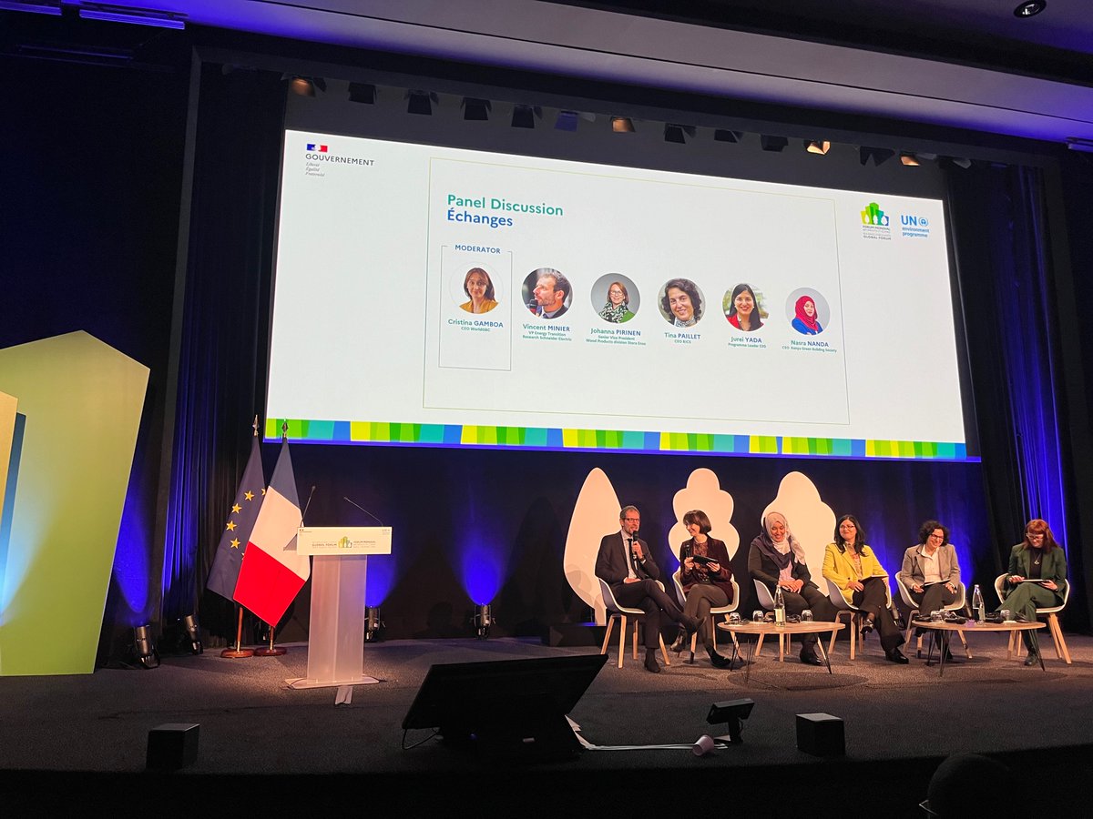 🔴 Day 2 of the Buildings and Climate Global Forum kicks off with a dynamic stakeholders' plenary, building on Day 1's insights.

🌍 Exciting agenda ahead: Global engagement plenary unveiling the Déclaration de Chaillot and high-level dialogues. Stay tuned!

#BuildForClimate