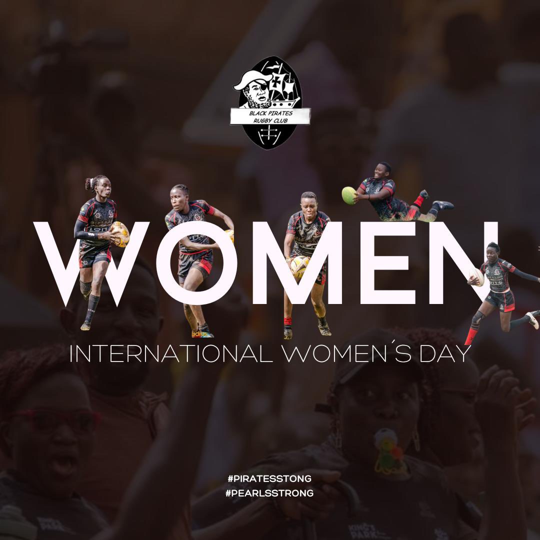 Happy International Women's Day to all the incredible Pirates ladies! Whether you're on the field or cheering from the sidelines, your passion and dedication inspire us all. #BlackPearlStrong #StanbicPirates #PiratesStrong