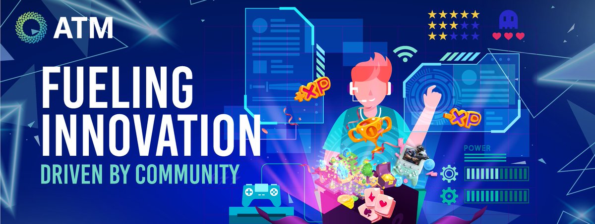 ATMrank's tweet photo. Excitement levels through the roof after that incredible Twitter Space! Who's ready to dive into the future of gaming with us? Get ready to be part of something extraordinary! #ATM #GamingFuture #GameFund https://t.co/5wivT7C3WB