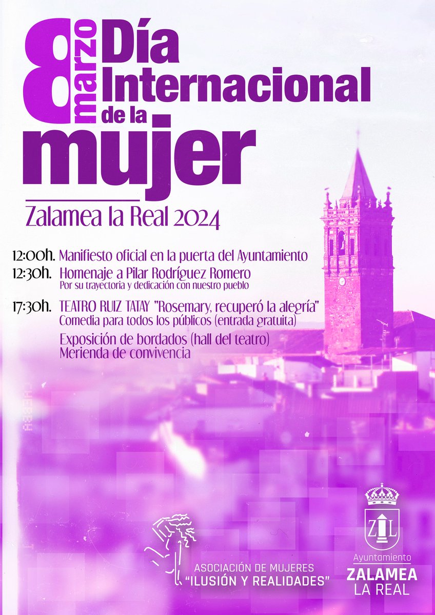8M EN ZALAMEA LA REAL.
acortar.link/faYVG5
