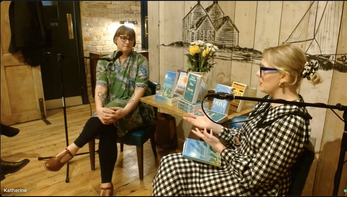 Loved seeing Katherine May and @emmagannon talk about their new books last night. Thanks so much for live streaming to increase access. @FaberBooks