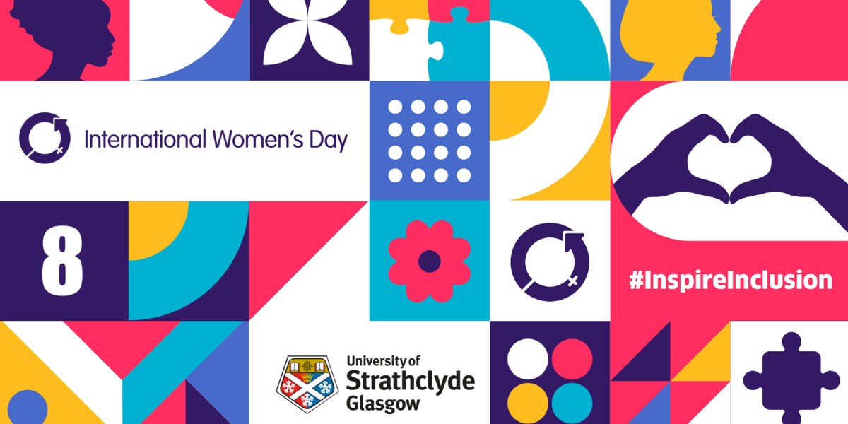 UniStrathclyde's tweet photo. Happy #InternationalWomensDay! 🚺 
Today we celebrate gender equality, women's rights &amp; achievements. 👏 We're proud to spotlight amazing women from Strathclyde breaking stereotypes in male-dominated fields, inspiring inclusivity. Check it out 👉 https://t.co/RP8M11rVtx #IWD2024 https://t.co/zuk4N3S2Fv