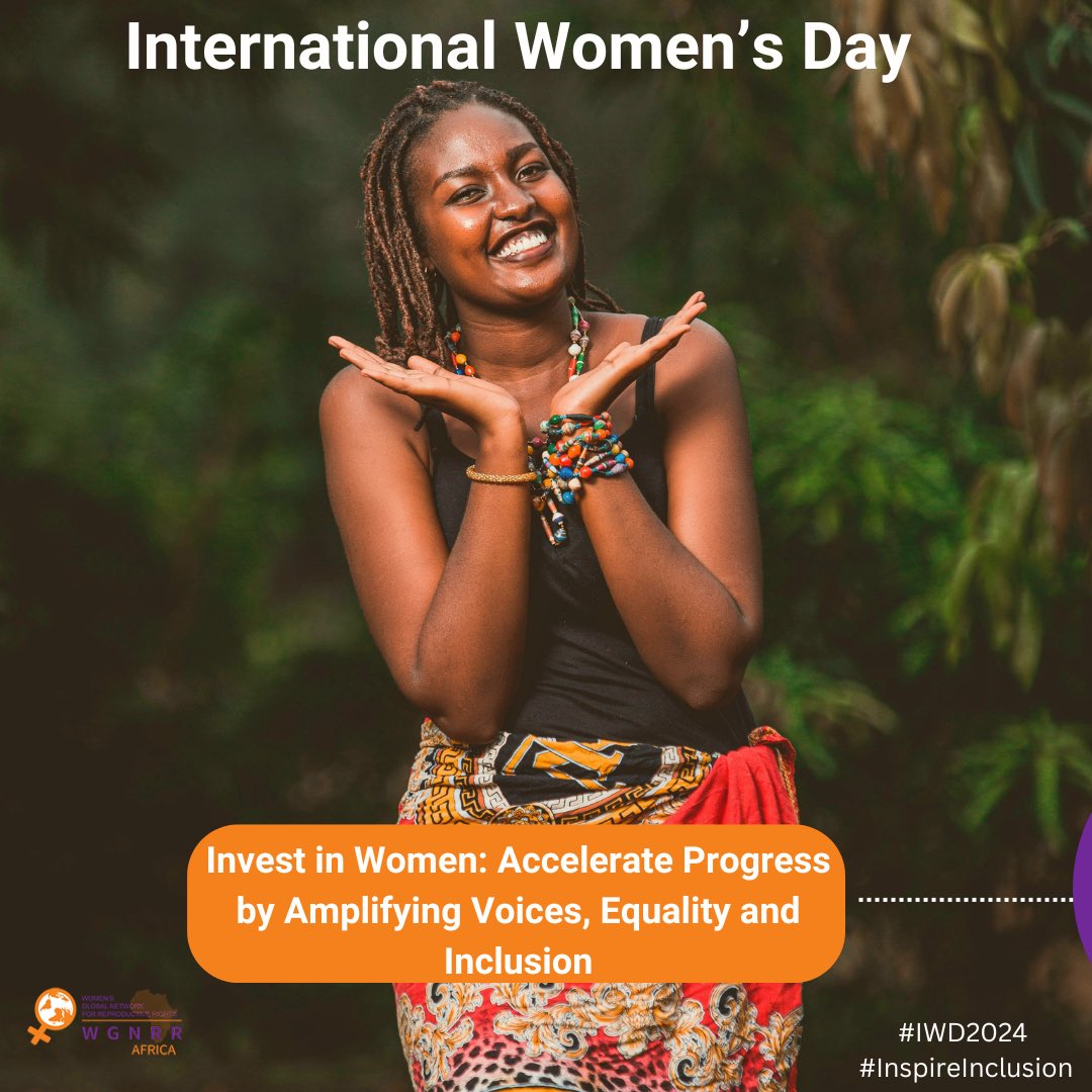 This #InternationalWomensDay, let's celebrate collective efforts in Africa to empower women & girls in making informed reproductive choices. Let's pave the way for a resilient future where sexual & reproductive rights & justice are a reality for ALL. #IWD2024 #SRHRJ4ALL 🌍