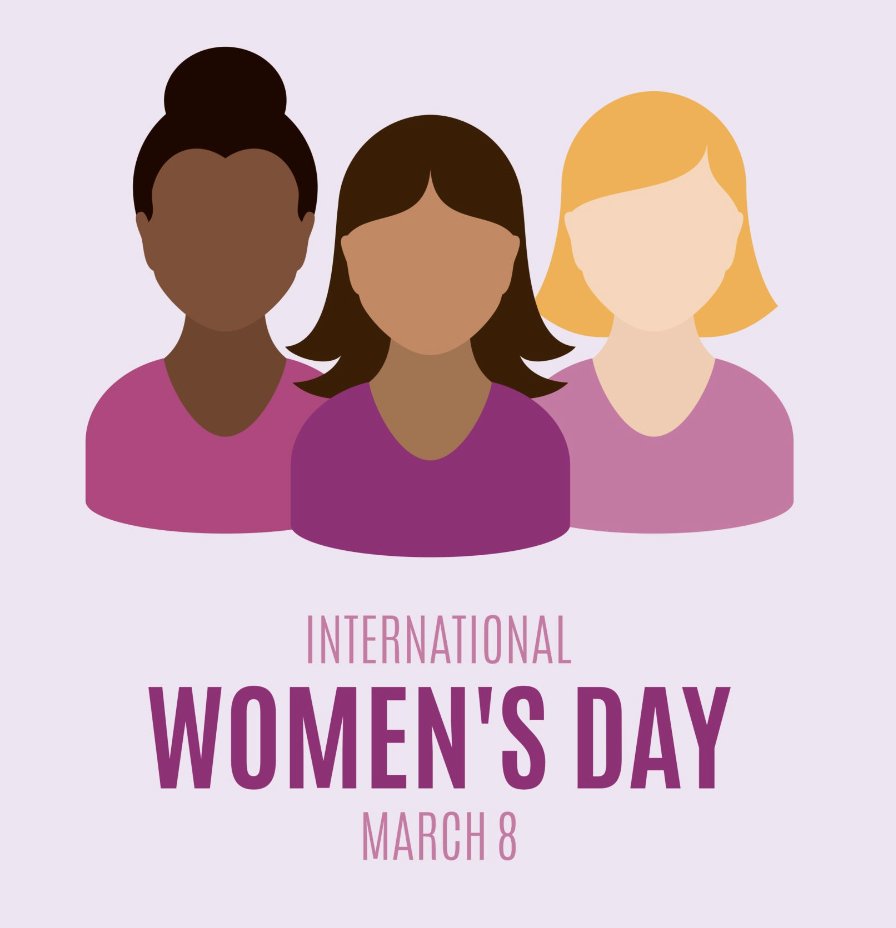 Feliz dia internacional da mulher! Happy international women's day!