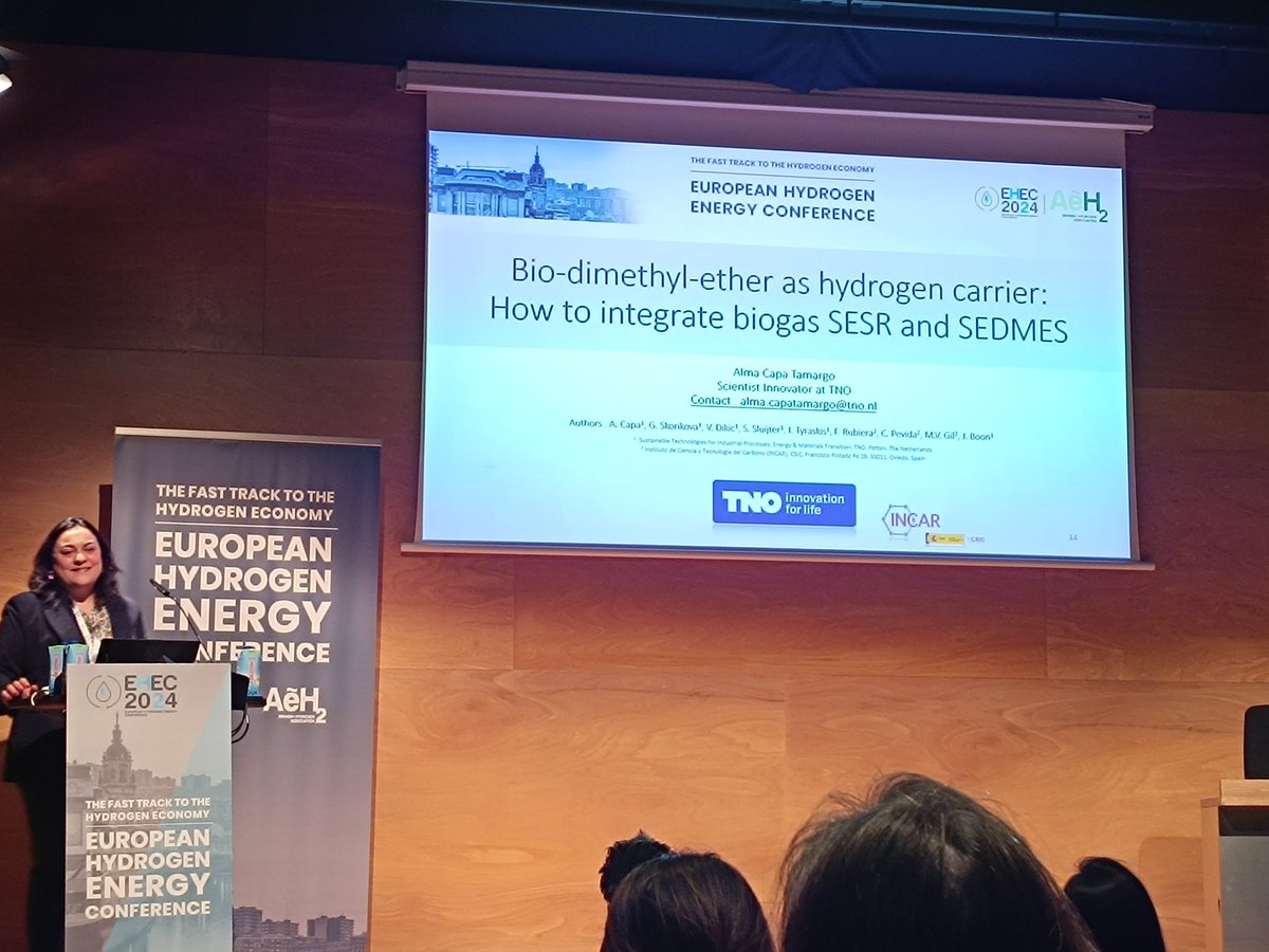 Great week at EHEC2024 in Bilbao! We had the opportunity to present our latest works on #renewablehydrogen production from bioresources @incarCSIC @mvgilmatellanes
Amazing networking with old and new colleagues!