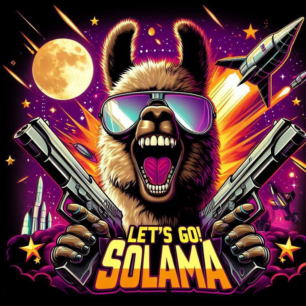 ⛔️ BREAKING NEWS ⛔️

$SOLAMA ATH 40M+ TRENDING ON DEXTOOLS 🔥 🏆

Solama the Official "Unofficial" Solana Mascot 🟣🦙

Chart: dextools.io/app/en/solana/…

AVLhahDcDQ4m4vHM4ug63oh7xc8Jtk49Dm5hoe9Sazqr

LP BURNED 🔥 CONTRACT RENOUNCED 📝 CG, CMC AND BITMART CEX LISTED ✅ AUDITED BY