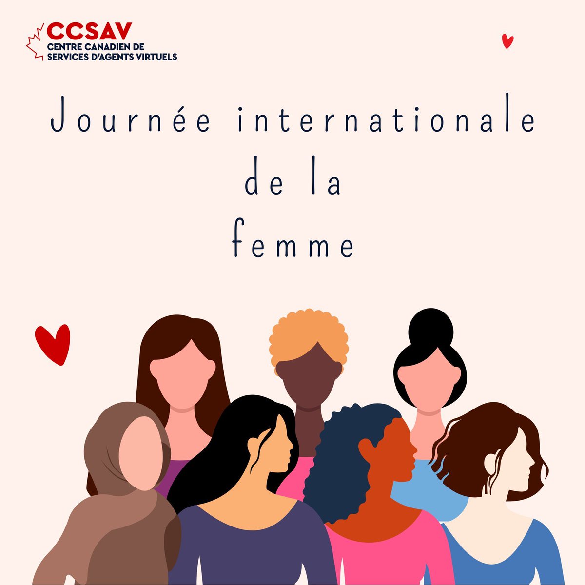 InfoCcsav's tweet photo. À toutes les femmes qui défient les normes et qui font une différence dans le monde, nous vous célébrons aujourd’hui et tous les jours. 💖 https://t.co/PuVYxjusgx