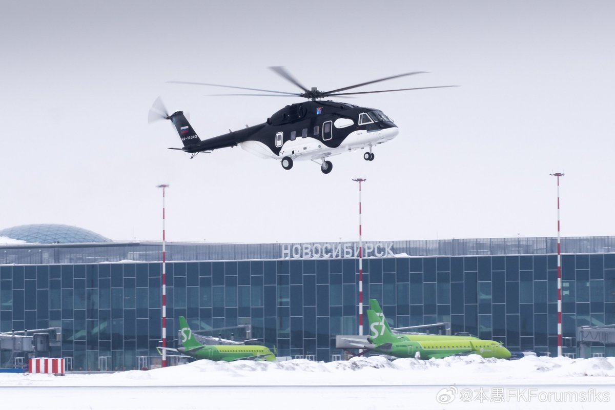 RupprechtDeino's tweet photo. I have to admit, Russian aircraft are not really my favourite, but the Mi-38 has always fascinated me ... and this Orca scheme is simply brilliant! 😯

(Images via @本愚FKForumsfks - from Weibo)

@orca_cute 😉 https://t.co/oqLqN2irUl