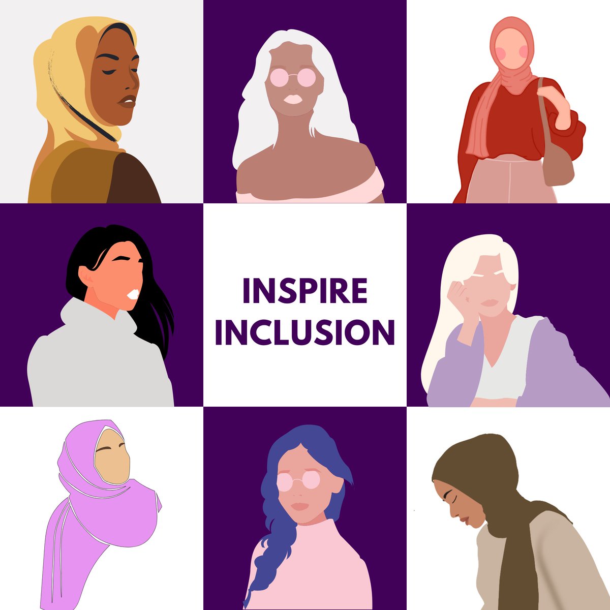 LedBy #InspiringInclusion and Celebrating #Diversity and #Empowerment with #Indian #Muslim women💜🤍🖤 Join us as LedBy Foundation embraces the vibrant tapestry of Indian Muslim women, urging for their rightful place in the narrative of diversity and progress. . . #WomensDay