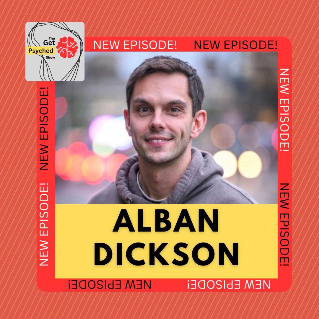 GetPsychedShow's tweet photo. NEW EPISODE! 🎙️

This week our guest on The #GetPsyched Show is @AlbanDickson 🙌🏼

- Performance Psychologist in Premiership Football 🏴󠁧󠁢󠁳󠁣󠁴󠁿
- PhD: Psychosocial Development in Youth Football⚽️
- Conference Hosting @BPSOfficial 

Click the link in our bio to listen now on Spotify 👆 https://t.co/aOc7yg2qy5