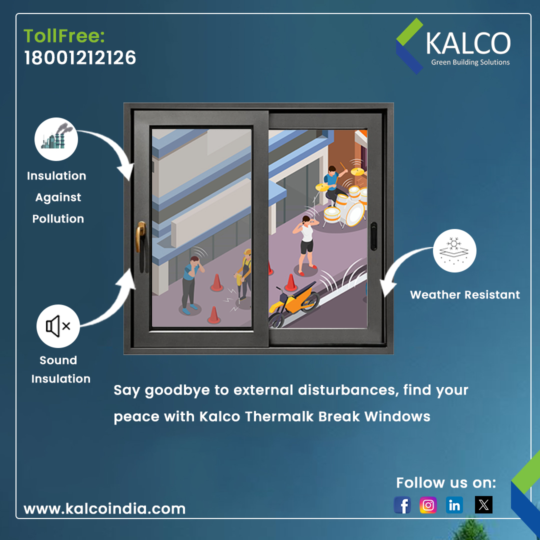 kalcoalusystem's tweet photo. Reduce Noise, Enhance Comfort: Thermal Break Windows for Peaceful Living.
#kalcoindia #kalcodesigns #kalco #vocalforlocal #kalcowebstore https://t.co/VtCsF2IcA4