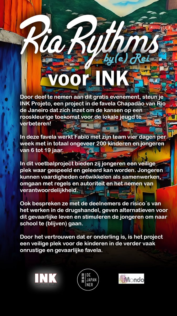 ReinandVZR's tweet photo. Kom een drankje doen en deze kleine Ajacieden helpen aan een mooie toekomst!

For The Future, toch?🇧🇷❌❌❌ https://t.co/siUegSGEiM
