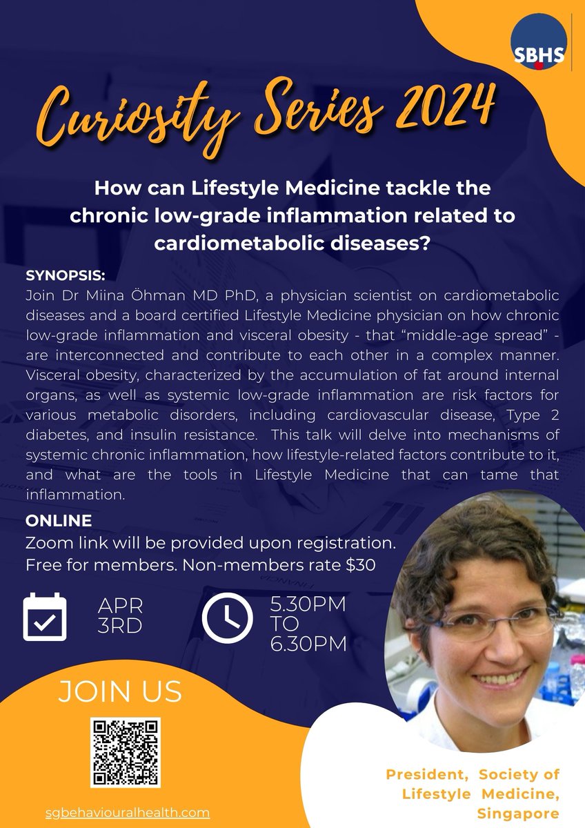 Society of Behavioural Health, Singapore tweet media