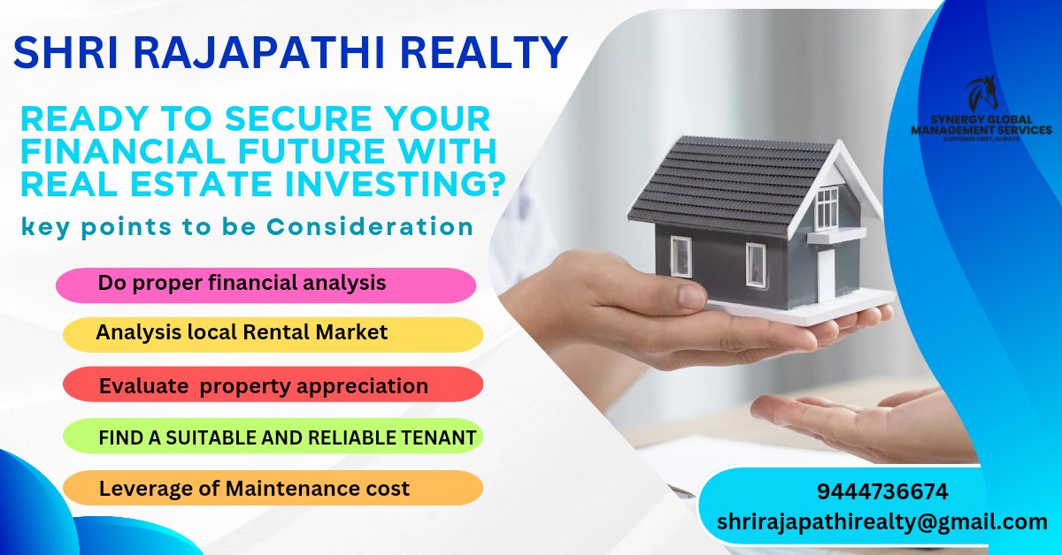 SHRI RAJAPATHI REALTY (@rajapathirealty) on Twitter photo 