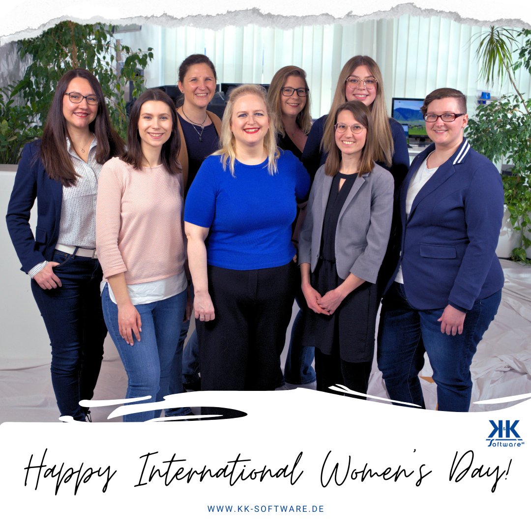 Zum Internationalen Frauentag ein großes Dankeschön an alle wundervollen Frauen 👩🏼 da draußen!
#kksoftwareag #opensource #ERPNext #digitalisierung #software #systemhaus #weltfrauentag #womensday #it #frauenindertechnik #powerfrau #EachforEqual #girlpower #stolzaufeuch #💐